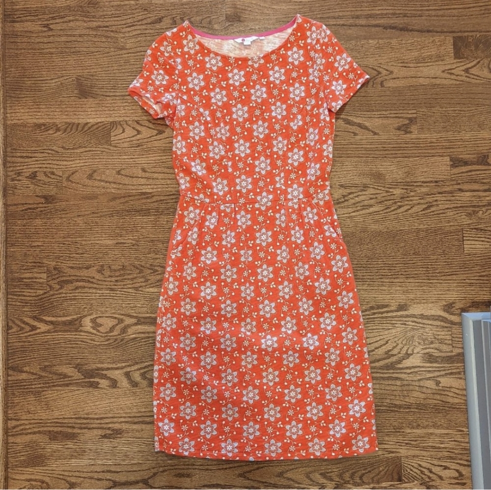 Boden floral Phoebe jersey dress - Picture 3 of 6